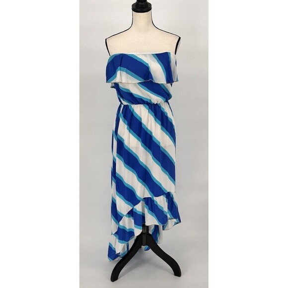 Lilly Pulitzer Caldwell‎ Sail Stripe Colorblock High Low Maxi Dress $278 Resort - Picture 1 of 16